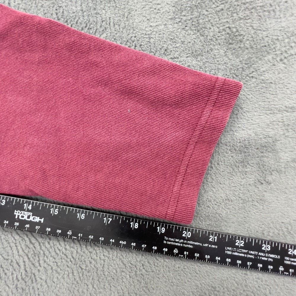 Aeropostale Burgundy Long Sleeve Crew Neck Shirt With Stripes Size XL - Picture 11 of 12